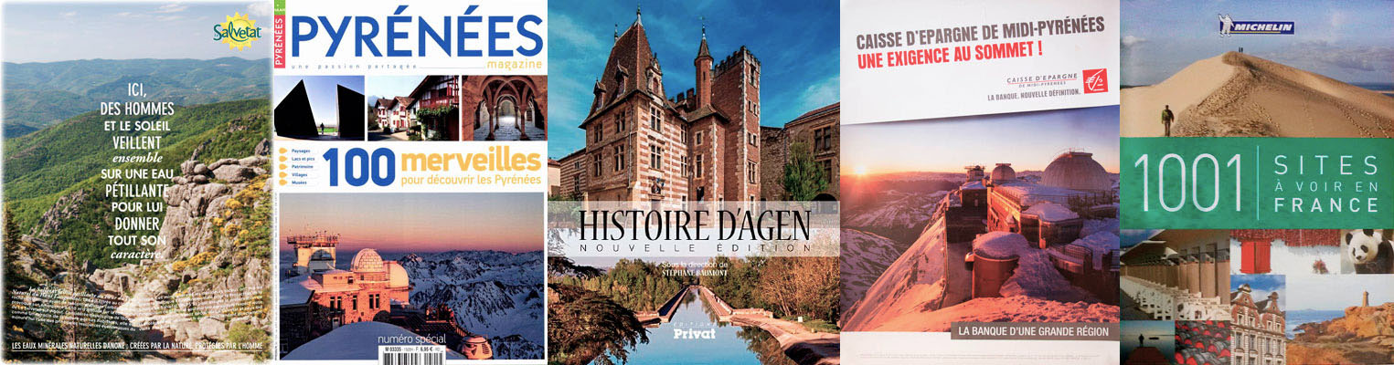 Publications du photographe Jean-Marc Barrère basé à Auch dans le Gers
