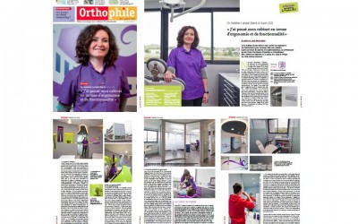 Reportage pour le magazine médical Orthophile