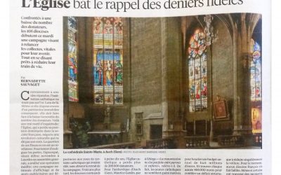 La cathédrale d’Auch dans Libération