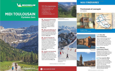 Guide Vert Michelin Midi Toulousain, Pyrénées, Gers