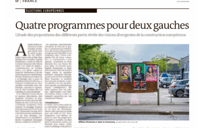 Publication dans Le Monde du 30/05